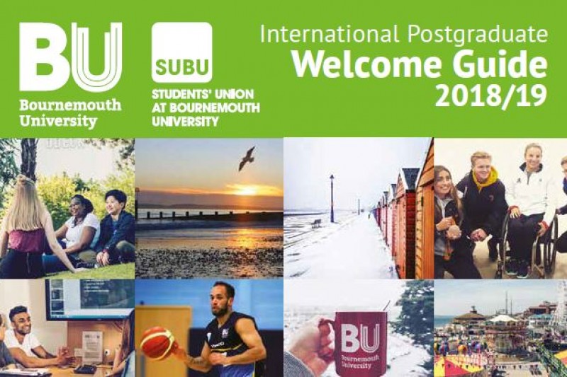 BU Welcome Guide 2018: International Postgraduate students (Jan starts)