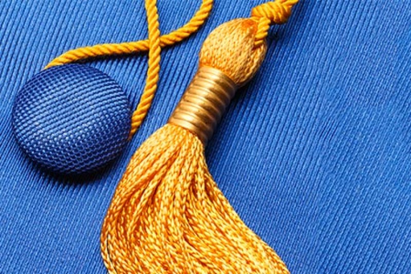 Tassle from a mortarboard