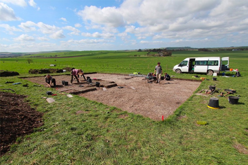 Field work on the Living with Monuments project