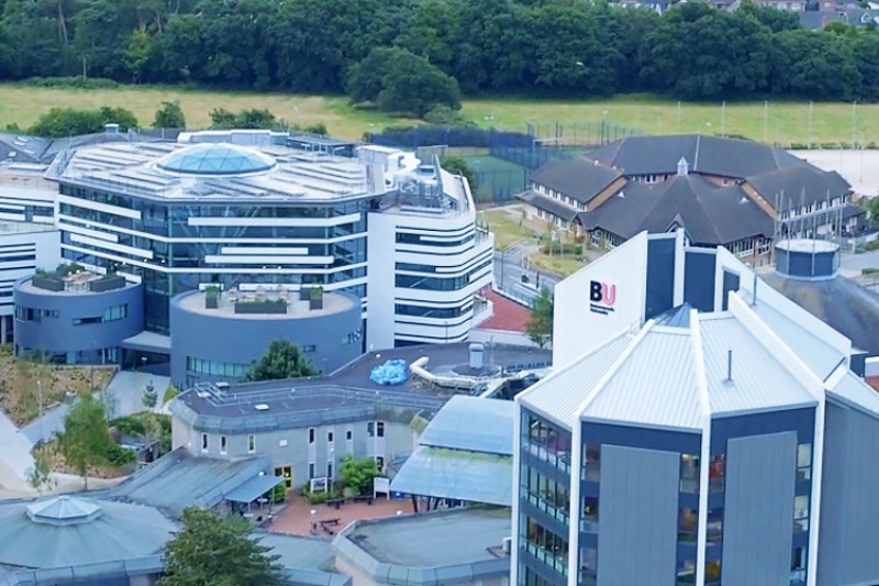 Aerial shot of Talbot Campus