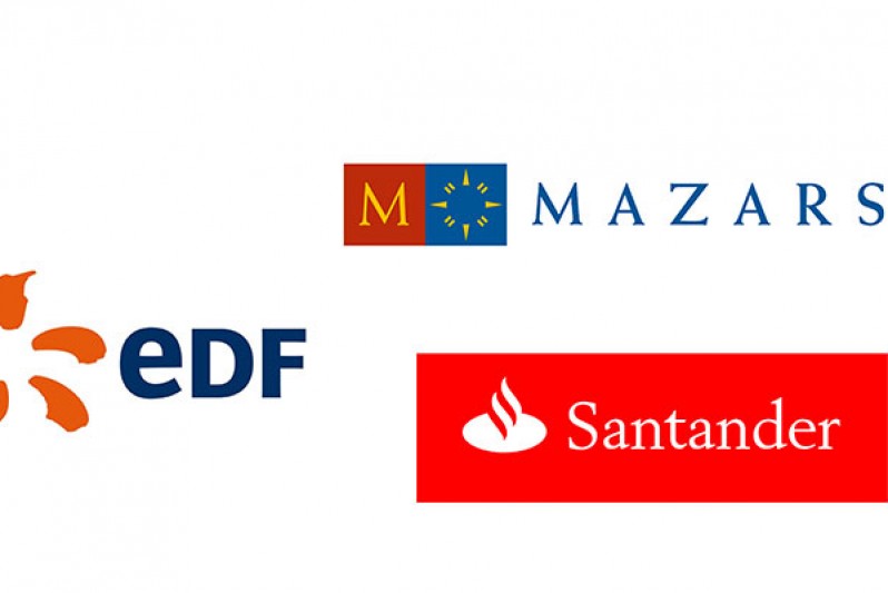 Logos of companies BU partners with