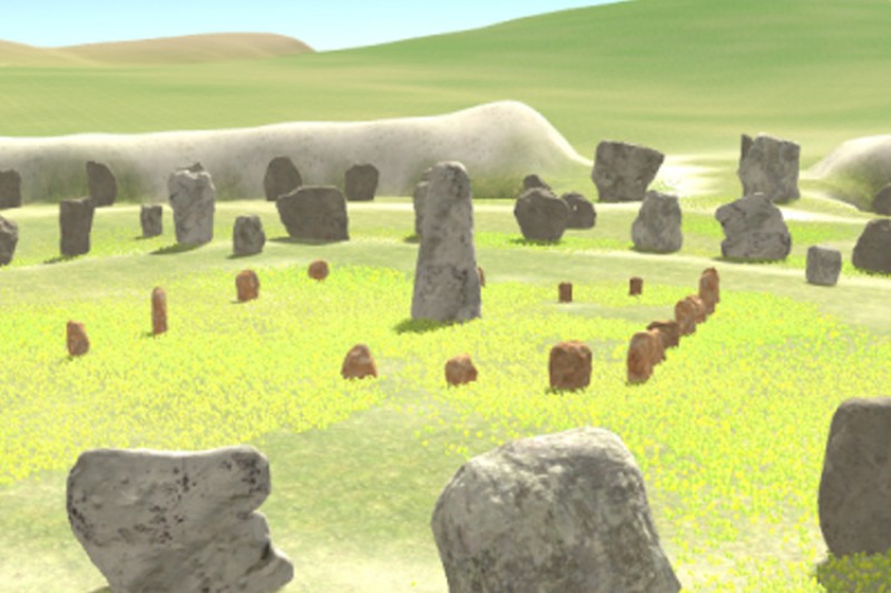 Virtual Avebury visualisation