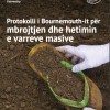The front cover of the Albanian translation of the mass graves protocol 