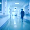 A hospital corridor