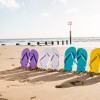 multicoloured flipflops