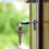 A key in a front door