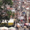 Vibrant city center in Antananarivo, Madagascar