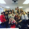 Christmas Jumper day, nursing students