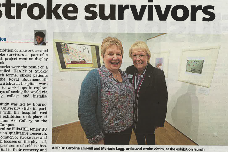 Art gives boost to stroke survivors