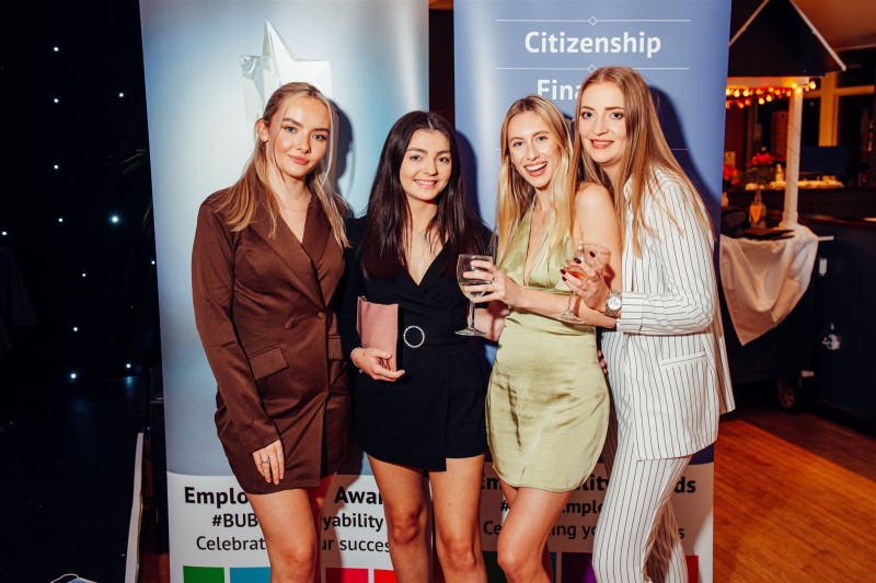 BUBS Employability Awards 2021 students 