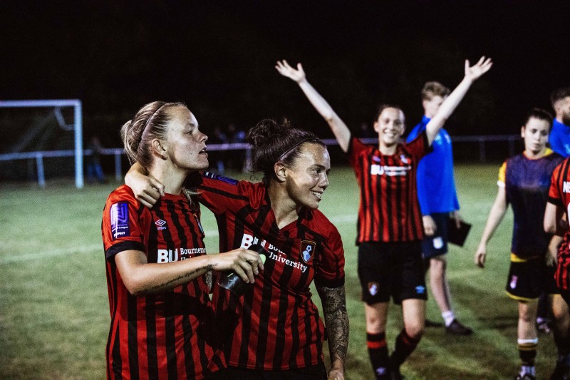 AFC Bournemouth women's team - BU logo shirts AFC Bournemouth women's team - BU logo shirts