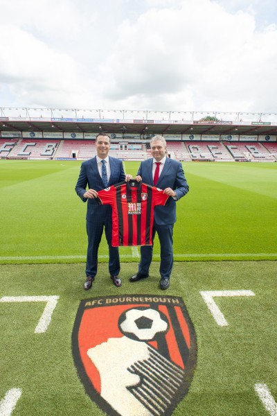 AFC Bournemouth and BU contract signing AFC Bournemouth and BU contract signing
