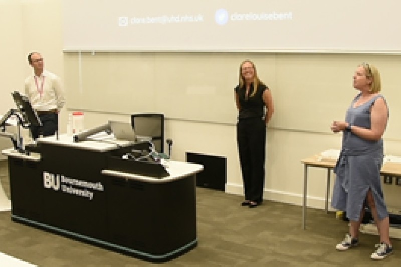 Guest Speakers at the launch of the Institute of Medical Imaging and Visualisation event Guest Speakers at the launch of the Institute of Medical Imaging and Visualisation event