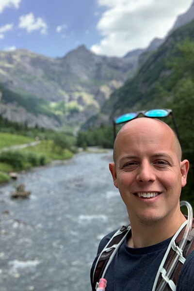 Alumni volunteer of the year 2020 - Rich Cobbold Alumni volunteer of the year 2020 - Rich Cobbold