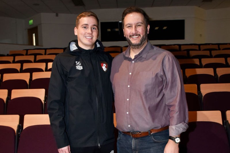Sam Gisbourne and Dr Andy Callaway Sam Gisbourne and Dr Andy Callaway