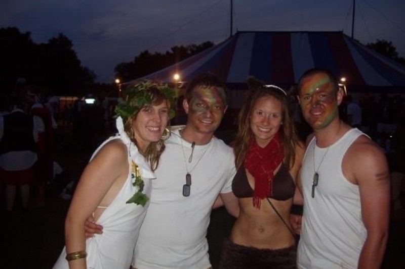 Anthony and friends at the Summer Ball