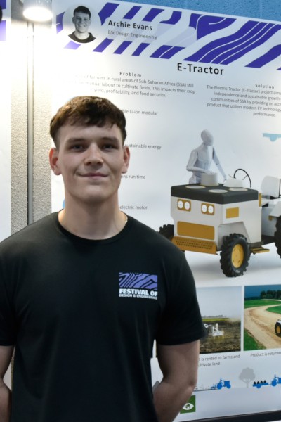 BSc (Hons) Design Engineering student Archie Evans BSc (Hons) Design Engineering student Archie Evans