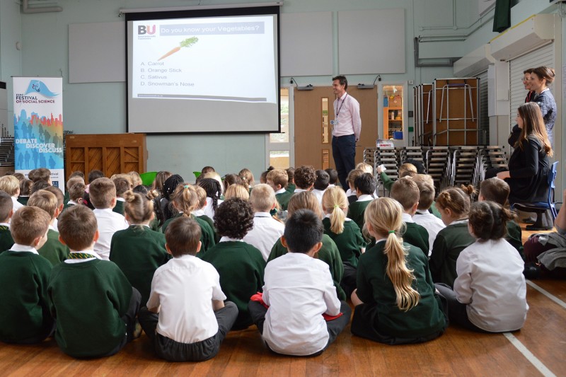 Pupils at Hill View Primary Academy