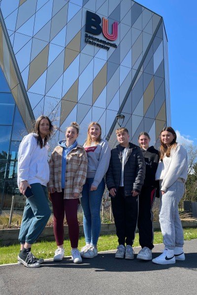 A photograph of the 2022 student organisers of the Fusion Festival event