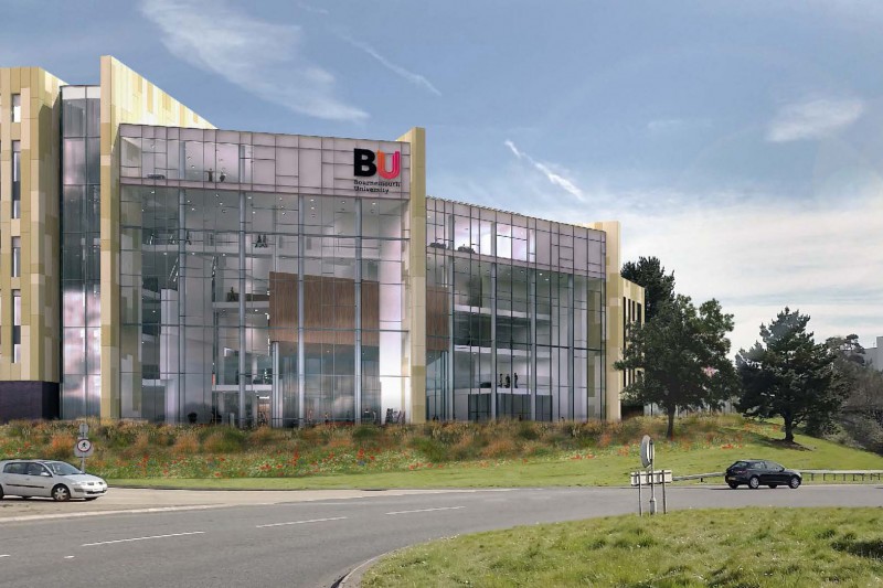 Artist impression of Bournemouth Gateway building Artist impression of Bournemouth Gateway building