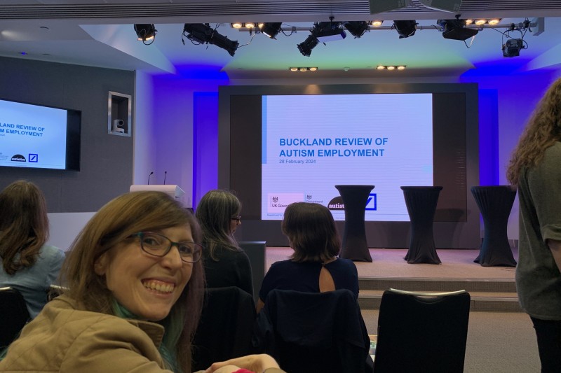 Rachel Moseley attending the launch of the Buckland Review