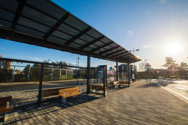 Talbot Campus bus hub