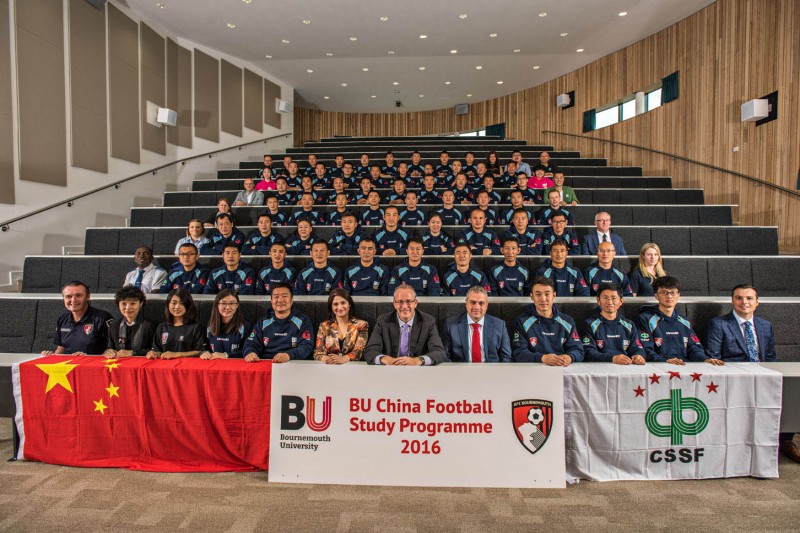 Chinese football coaches group shot 2