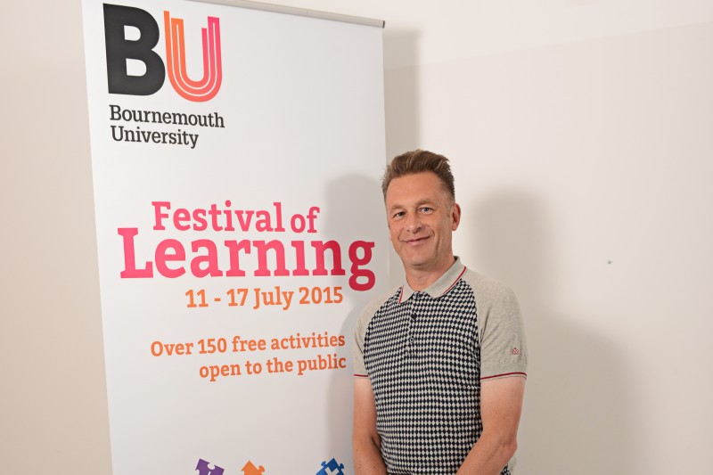 Chris Packham at the Festival of Learning 