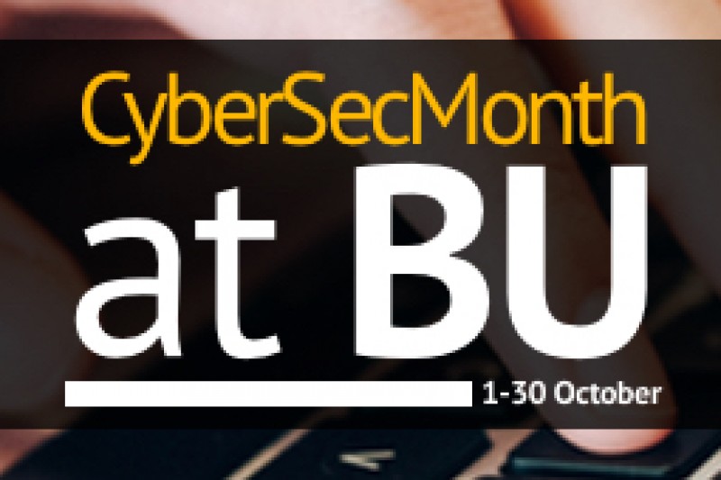 Cyber security month logo Cyber security month logo