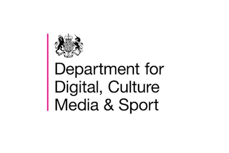The logo for the Department for Digital, Culture, Media and Sport