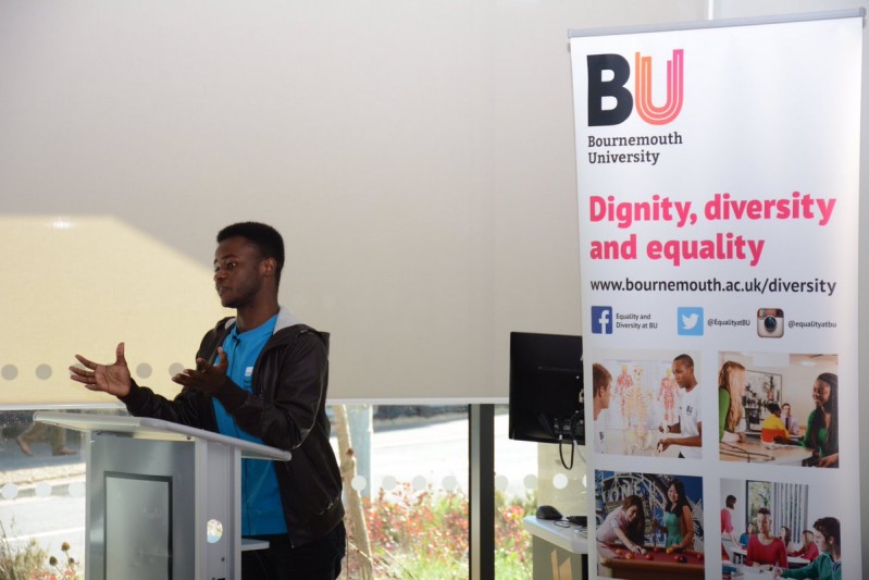Daniel Asaya at BHM event Daniel Asaya at BHM event