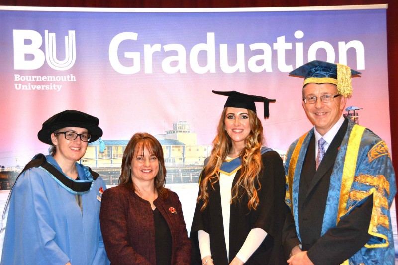 Danielle Foster at the 2016 Graduation Ceremony Danielle Foster