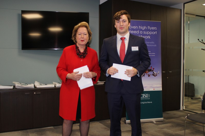 David Salisbury CISI awards David Salisbury CISI awards