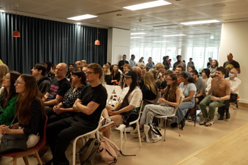 NCCA undergraduate degree show audience