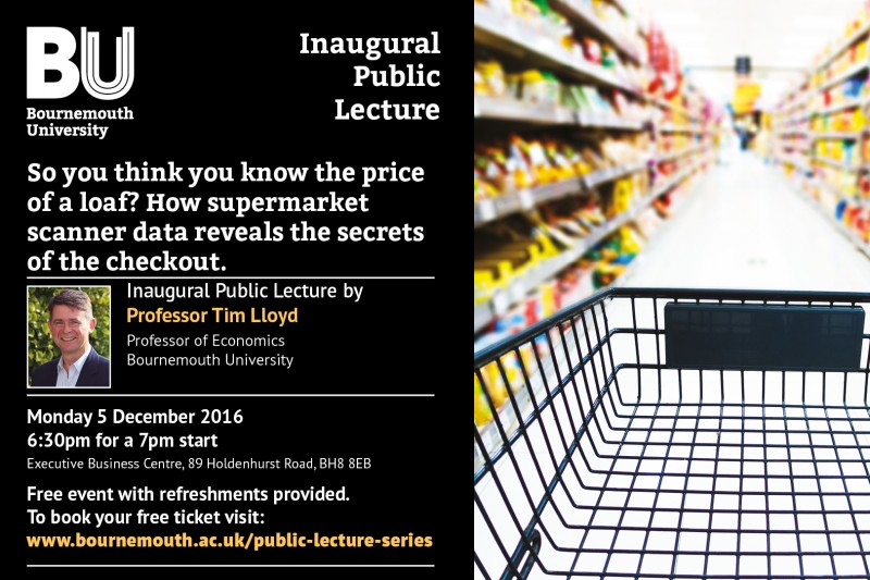 Tim Lloyd Inaugural Lecture flyer