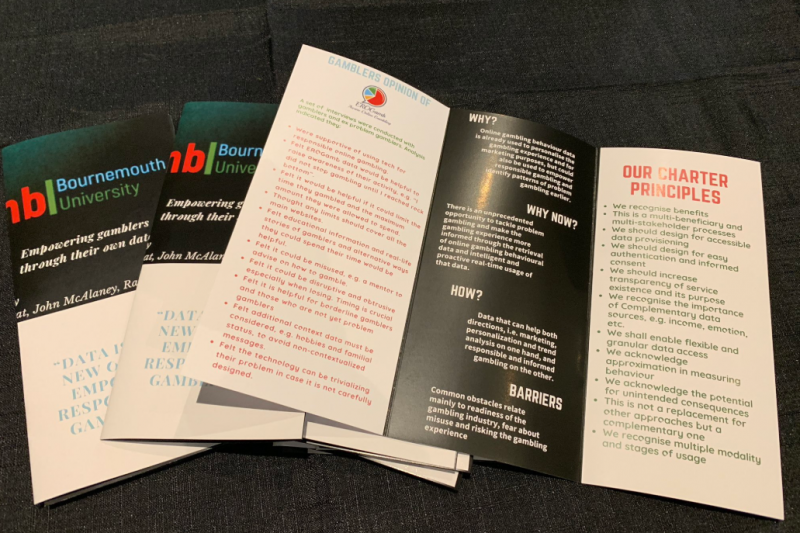 Empowering gamblers through their own data pamphlet Empowering gamblers through their own data pamphlet