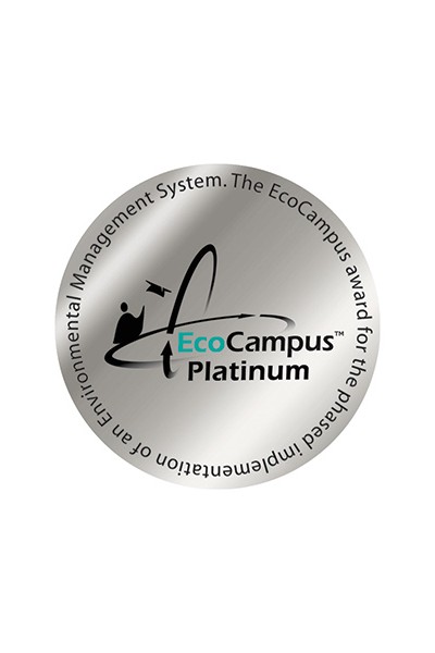 EcoCampus Platinum award EcoCampus Platinum award
