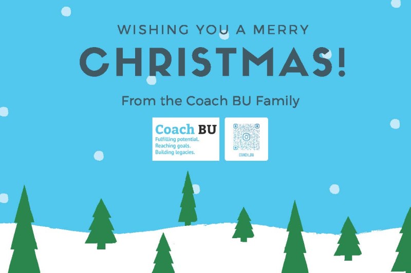 SportBU: Coach BU Christmas Card