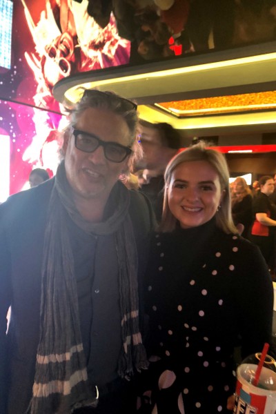 Georgina Beard on placement with Dexter Fletcher