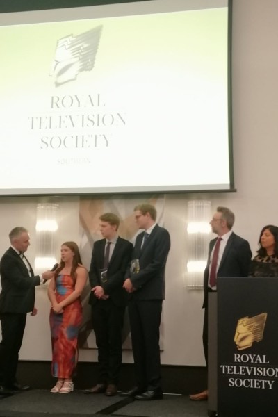 BU Students at RTS Television Awards 2024 