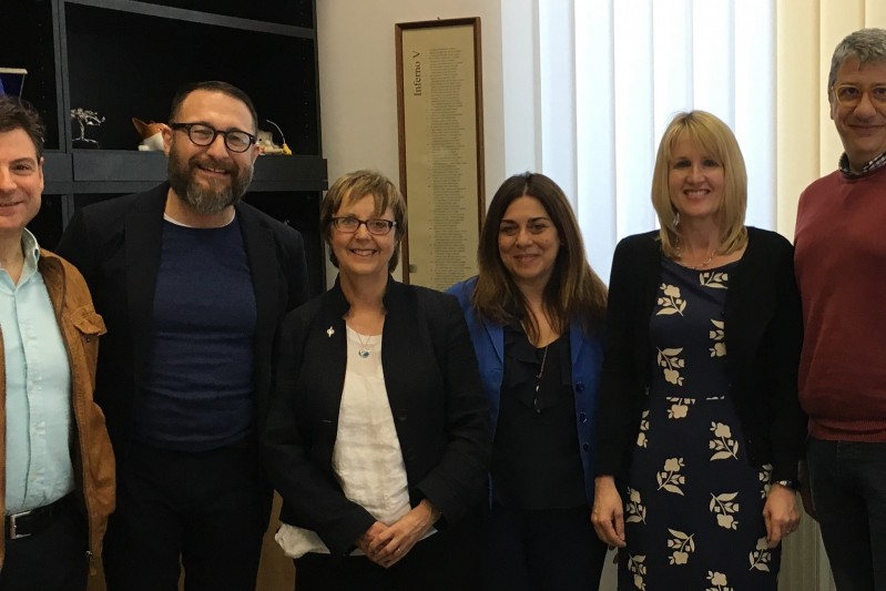 BU researchers visit the University of Genoa