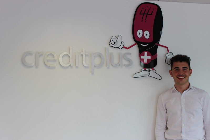 Jack Clarke at placement company Creditplus