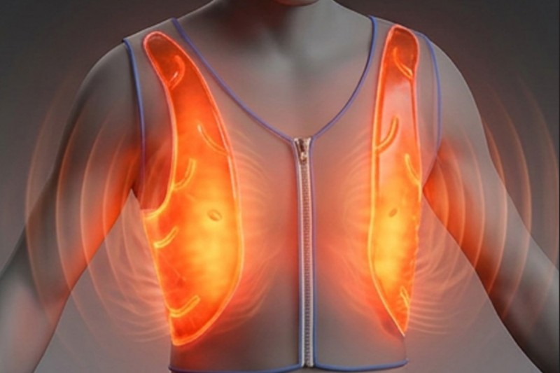 Example of a heated life vest product design
