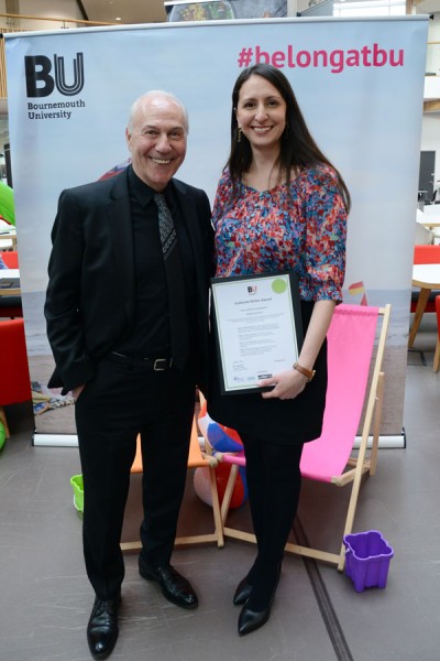 BU student with Dr Jeff Mostyn BU student with Dr Jeff Mostyn