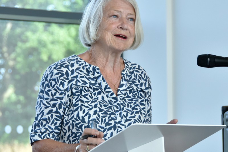 BU Chancellor Kate Adie CBE DL BU Chancellor Kate Adie CBE DL speaking at the event