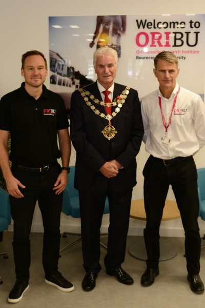 Bournemouth Mayor visits the Orthopaedic Research Institute