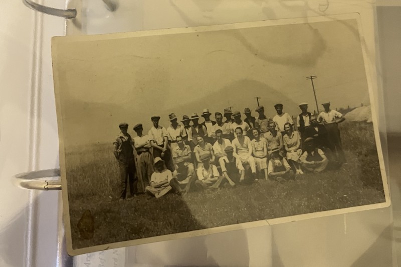 A photograph of the original Avebury research team 