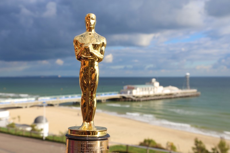 Oscar award at Bournemouth Pier