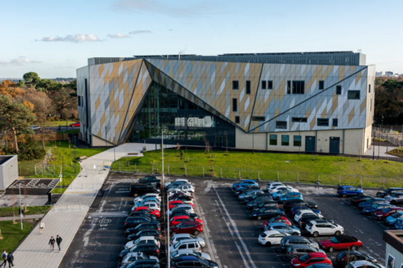 Poole Gateway Building PGB from car park Poole Gateway Building PGB from car park