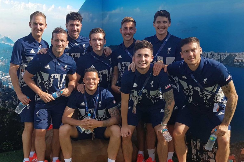 Paralympic football team Paralympic football team